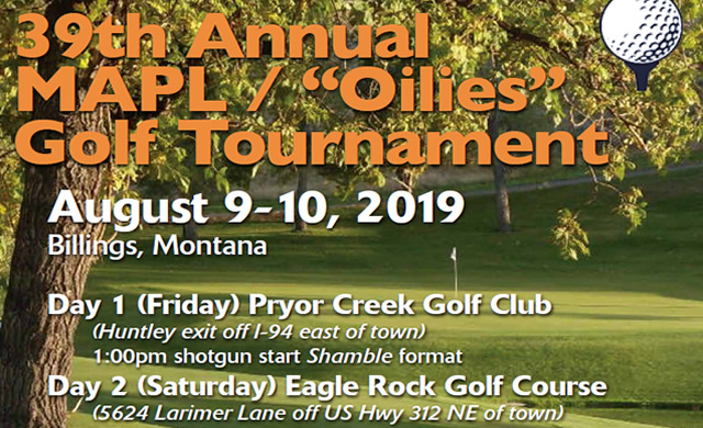 39th Annual MAPL / “Oilies” Golf Tournament