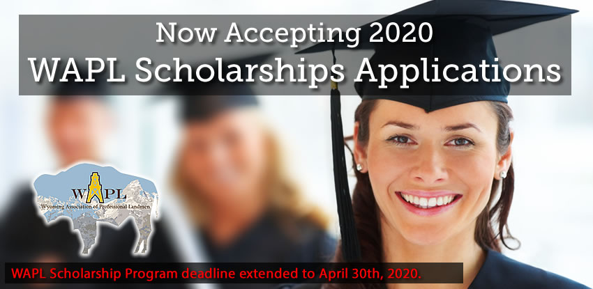 Now Accepting 2020 WAPL Scholarships